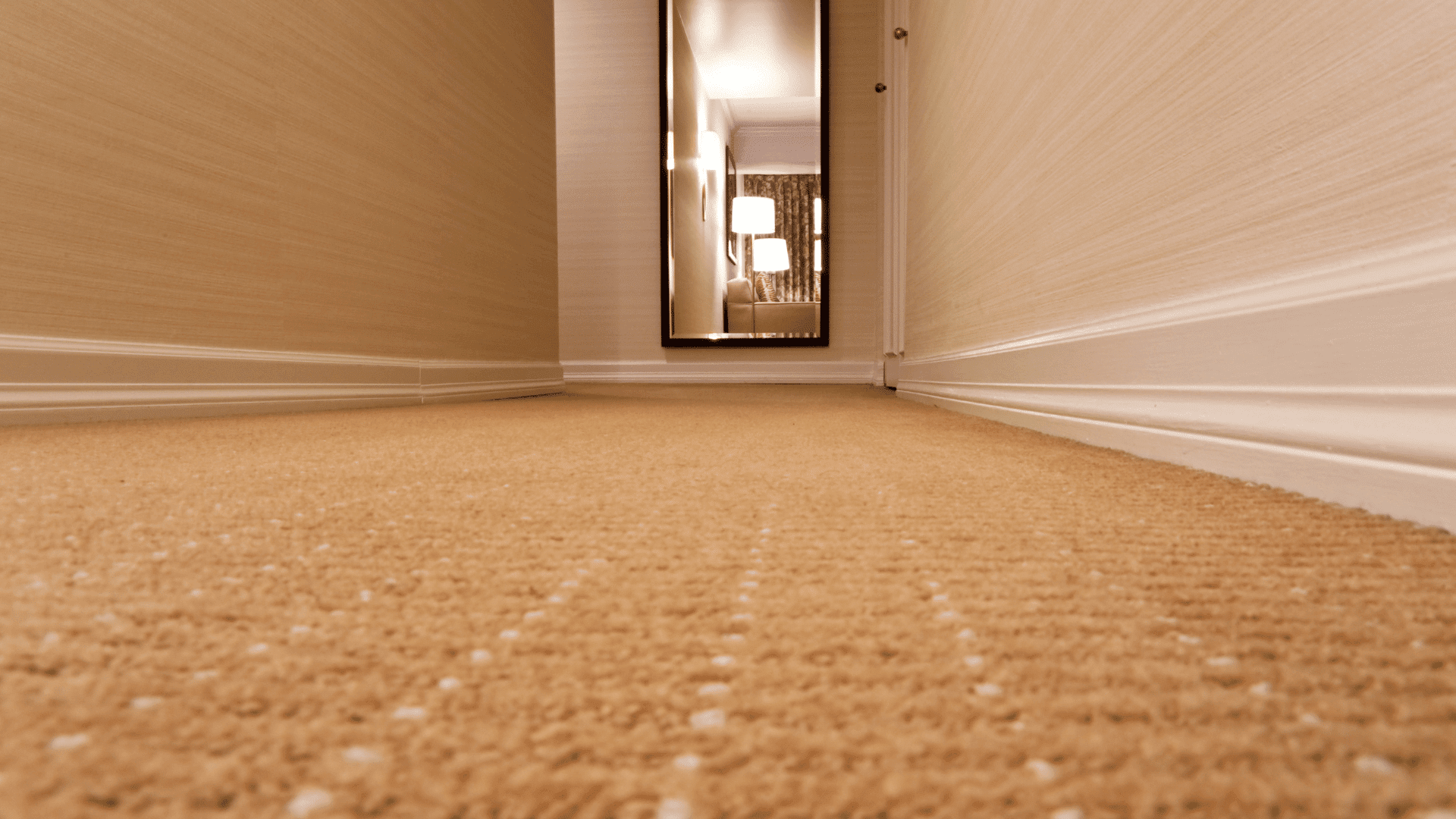 Carpet fit with underlay